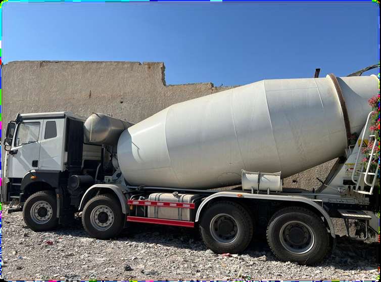 خلاطة SANY في موقع عمل في سورية